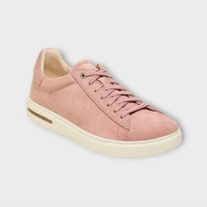 Birkenstock Bend Low Suede Sneakers in Pink Clay